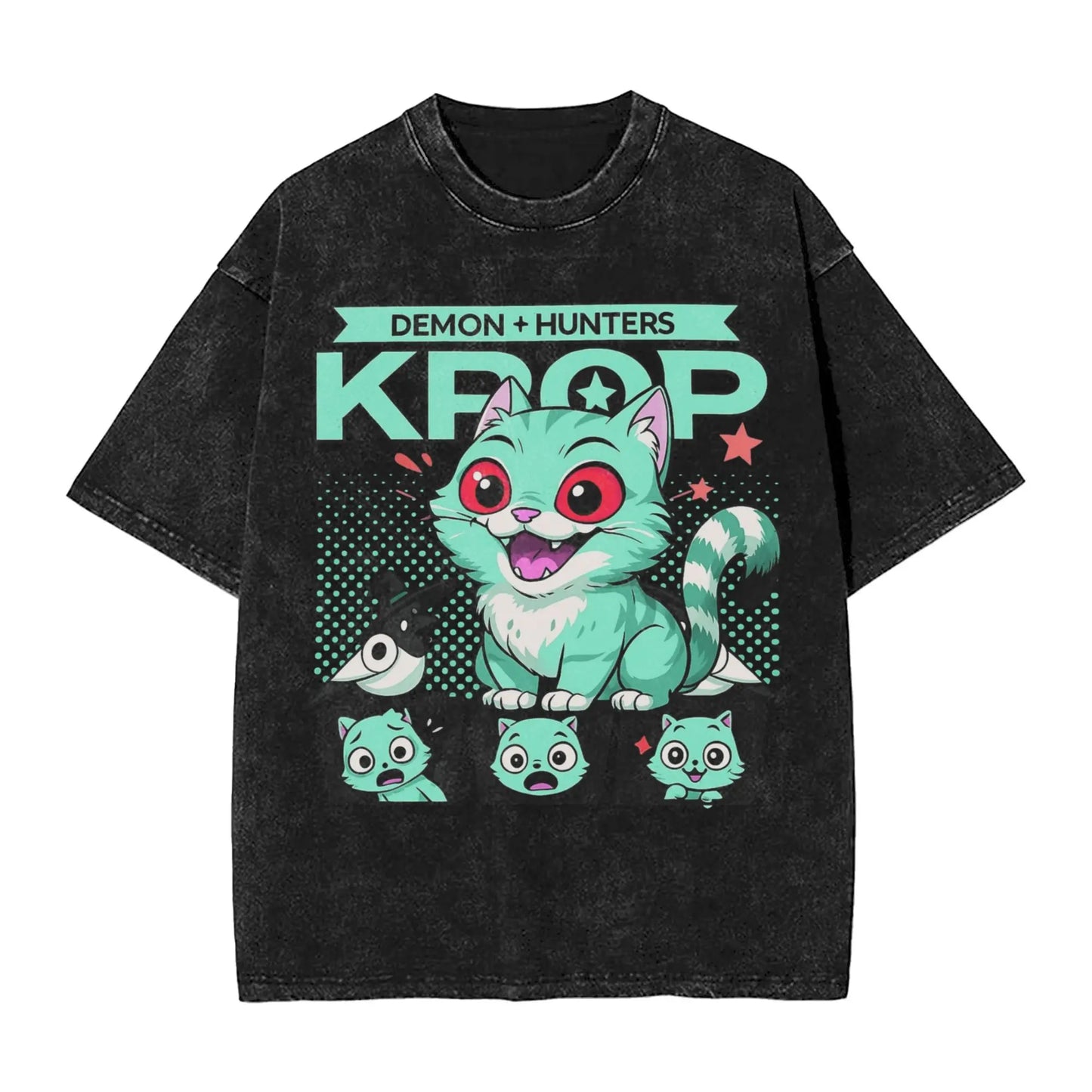 JINU Saja Boys Kpop Demon Hunters T-Shirt Men O Neck Cotton T Shirt I Made It for the Tiger But the Bird Keeps Taking It Tees