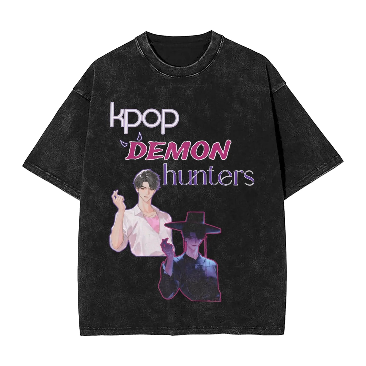 JINU Saja Boys Kpop Demon Hunters T-Shirt Men O Neck Cotton T Shirt I Made It for the Tiger But the Bird Keeps Taking It Tees