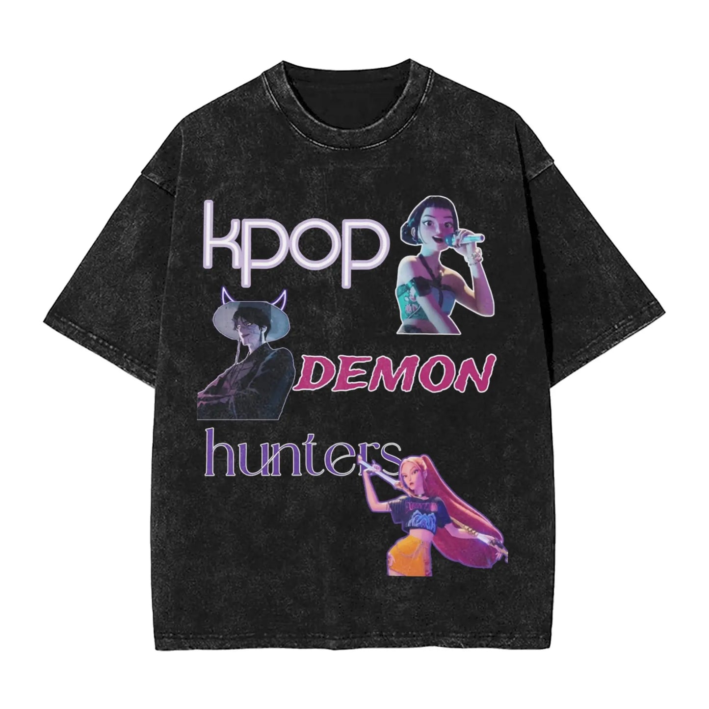 JINU Saja Boys Kpop Demon Hunters T-Shirt Men O Neck Cotton T Shirt I Made It for the Tiger But the Bird Keeps Taking It Tees