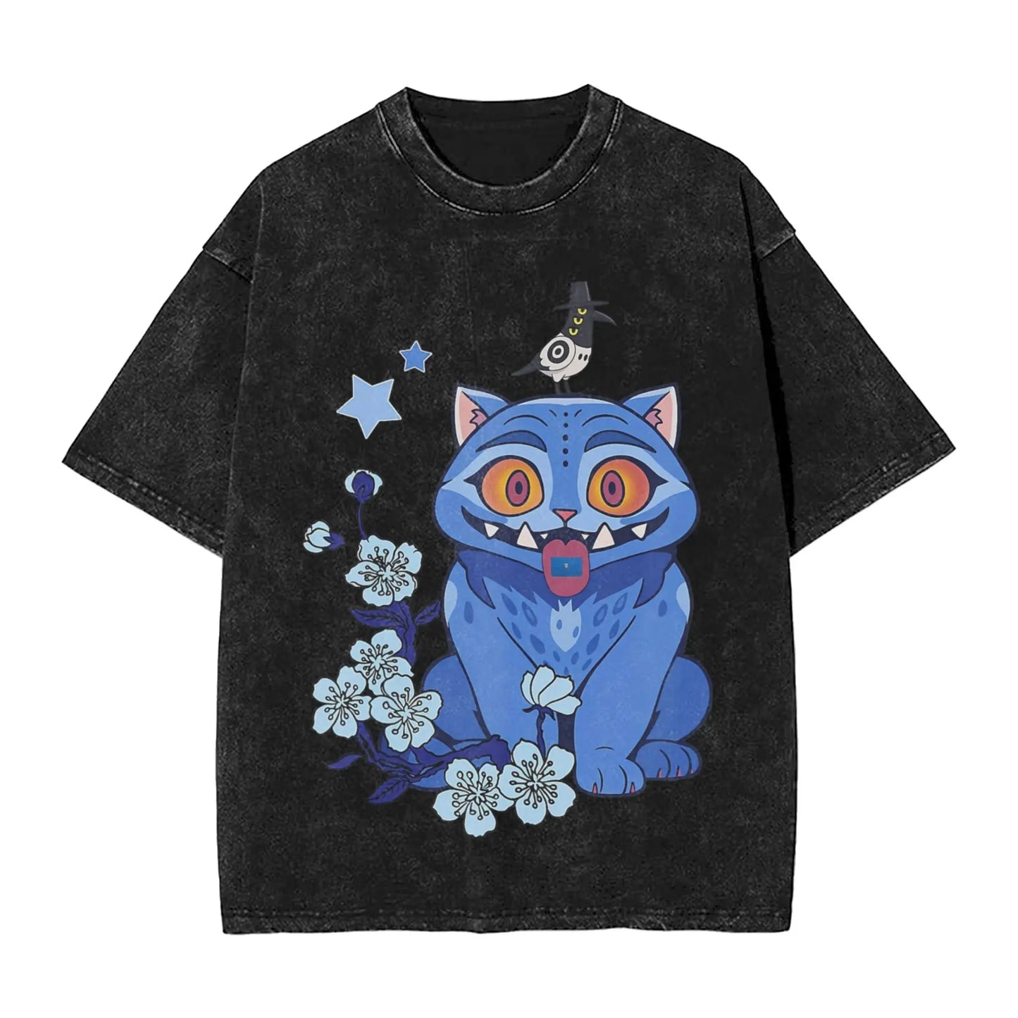 Oversize Saja Boys But Daddy I Love Him Kpop Demon Hunters Outfit T Shirt for Men Women Washed Cotton Tee Shirts Clothing
