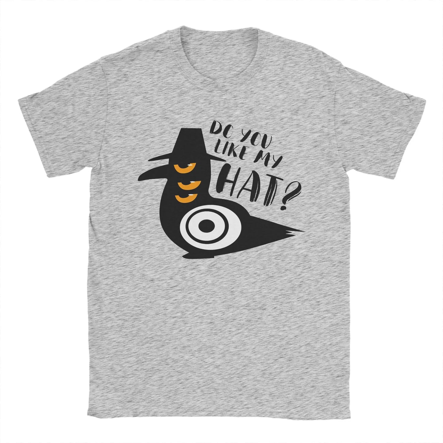 Men's T-Shirt Demon Bird Kpop Demon Hunters Novelty 100% Cotton Tee Shirt Short Sleeve T Shirts Crew Neck Tops Plus Size
