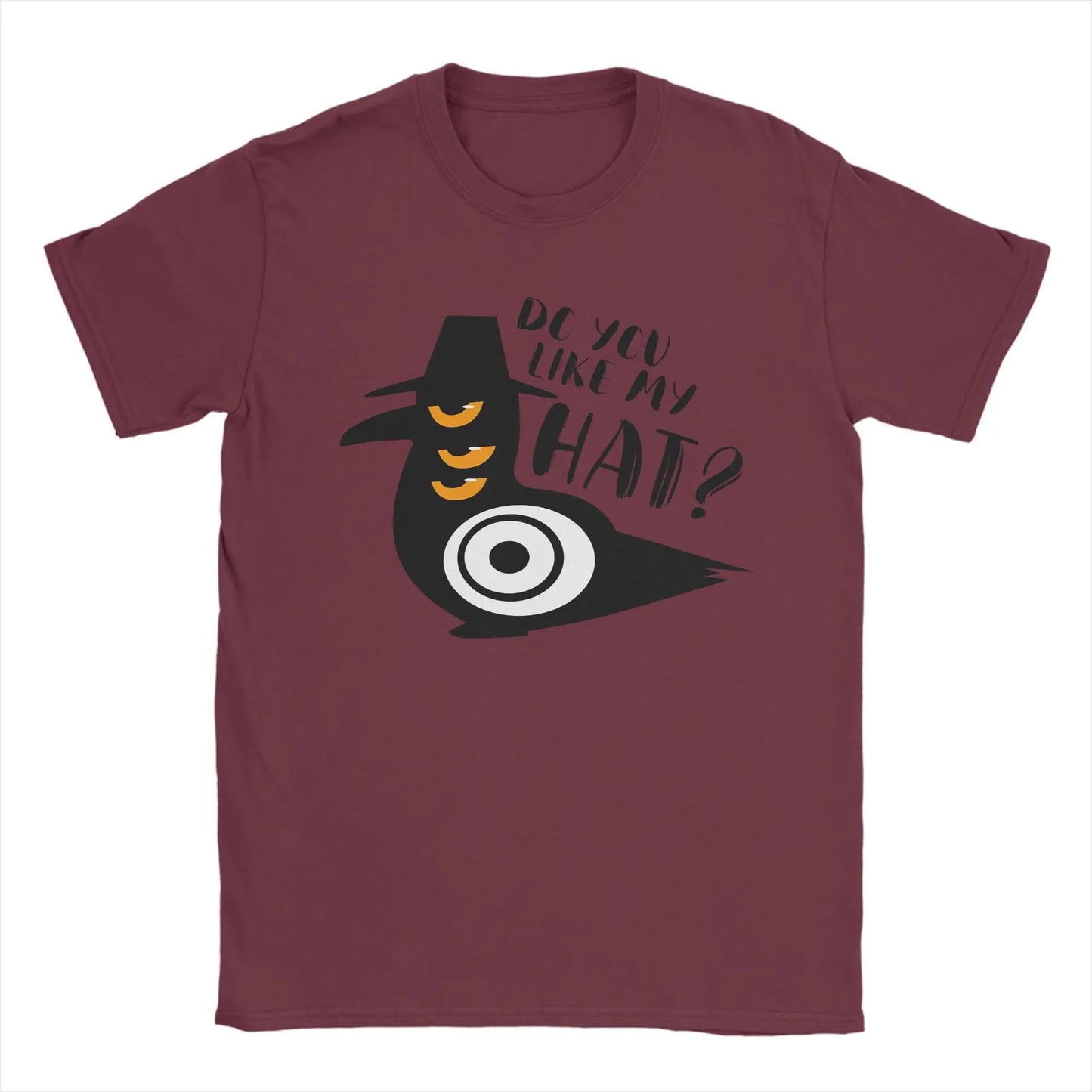 Men's T-Shirt Demon Bird Kpop Demon Hunters Novelty 100% Cotton Tee Shirt Short Sleeve T Shirts Crew Neck Tops Plus Size