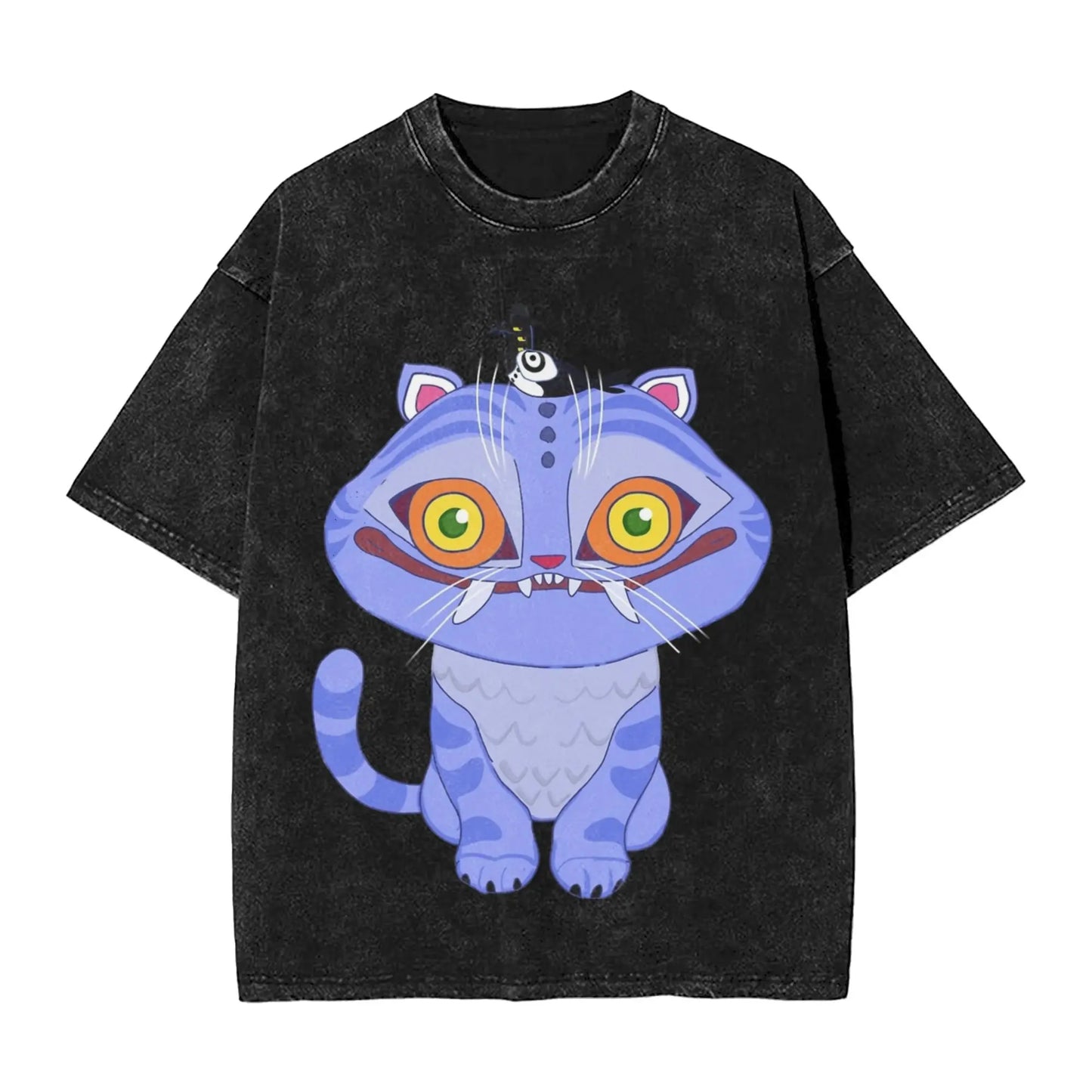 Oversize Saja Boys But Daddy I Love Him Kpop Demon Hunters Outfit T Shirt for Men Women Washed Cotton Tee Shirts Clothing