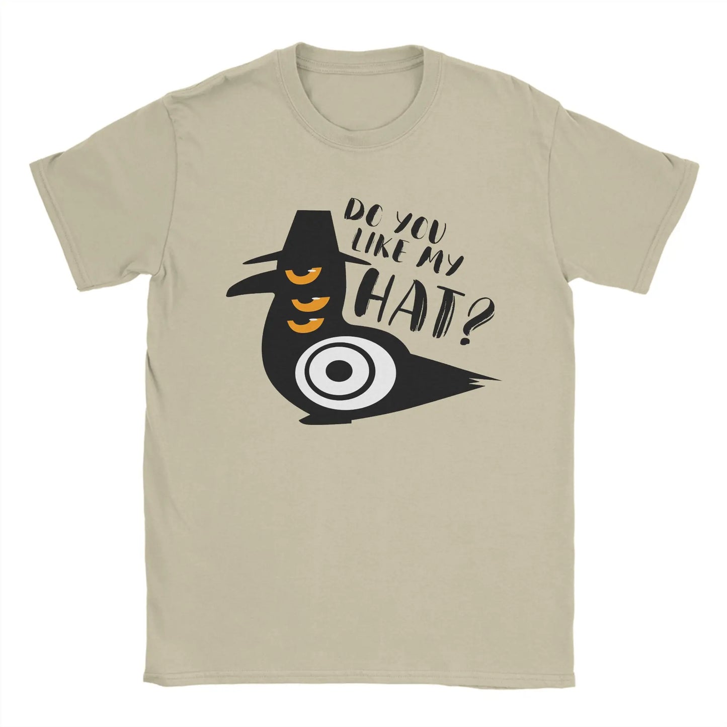 Men's T-Shirt Demon Bird Kpop Demon Hunters Novelty 100% Cotton Tee Shirt Short Sleeve T Shirts Crew Neck Tops Plus Size