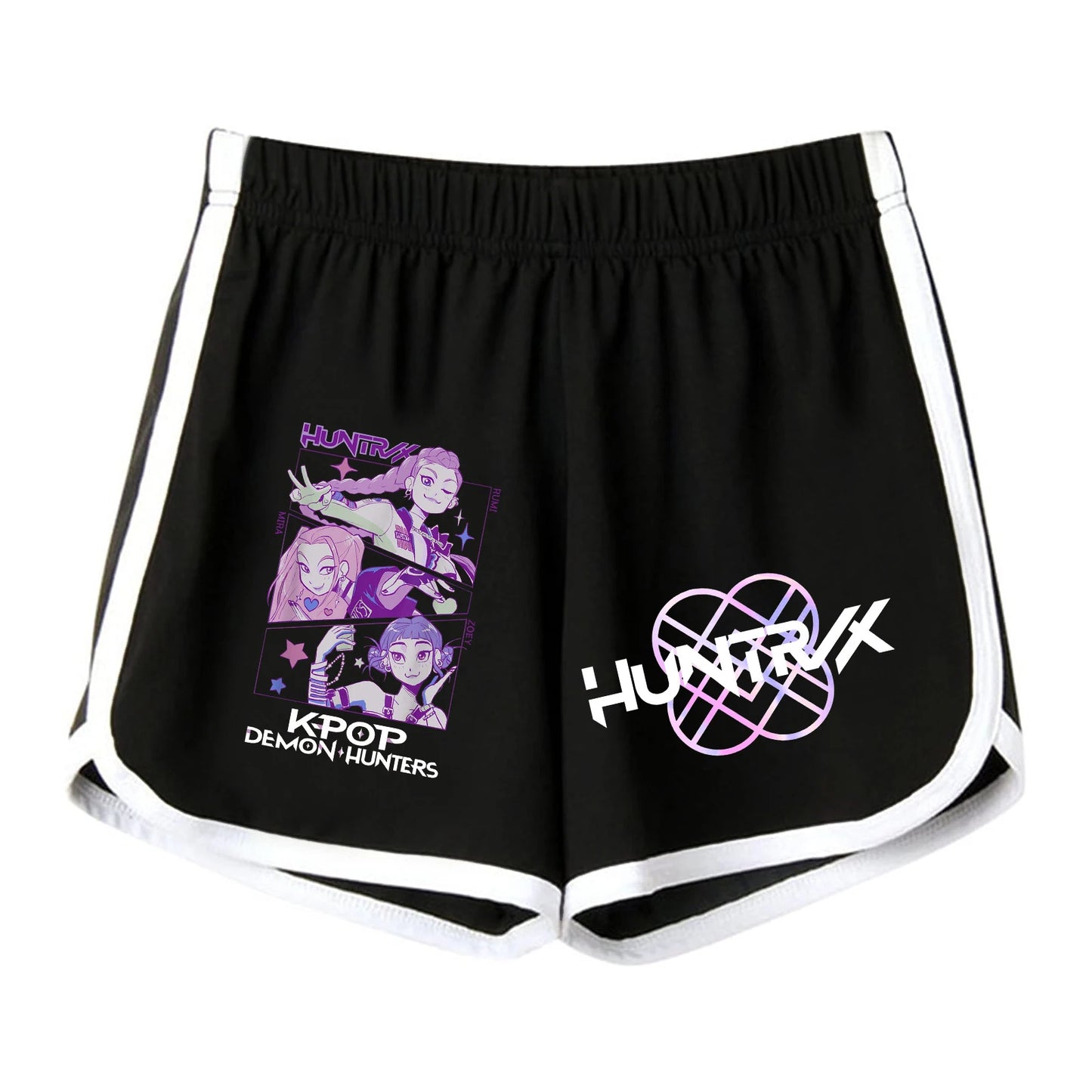 K-pop Anime Kpop Demon Hunter Tiger Shorts Women Summer Beach Travel Short Pants Fan Gift