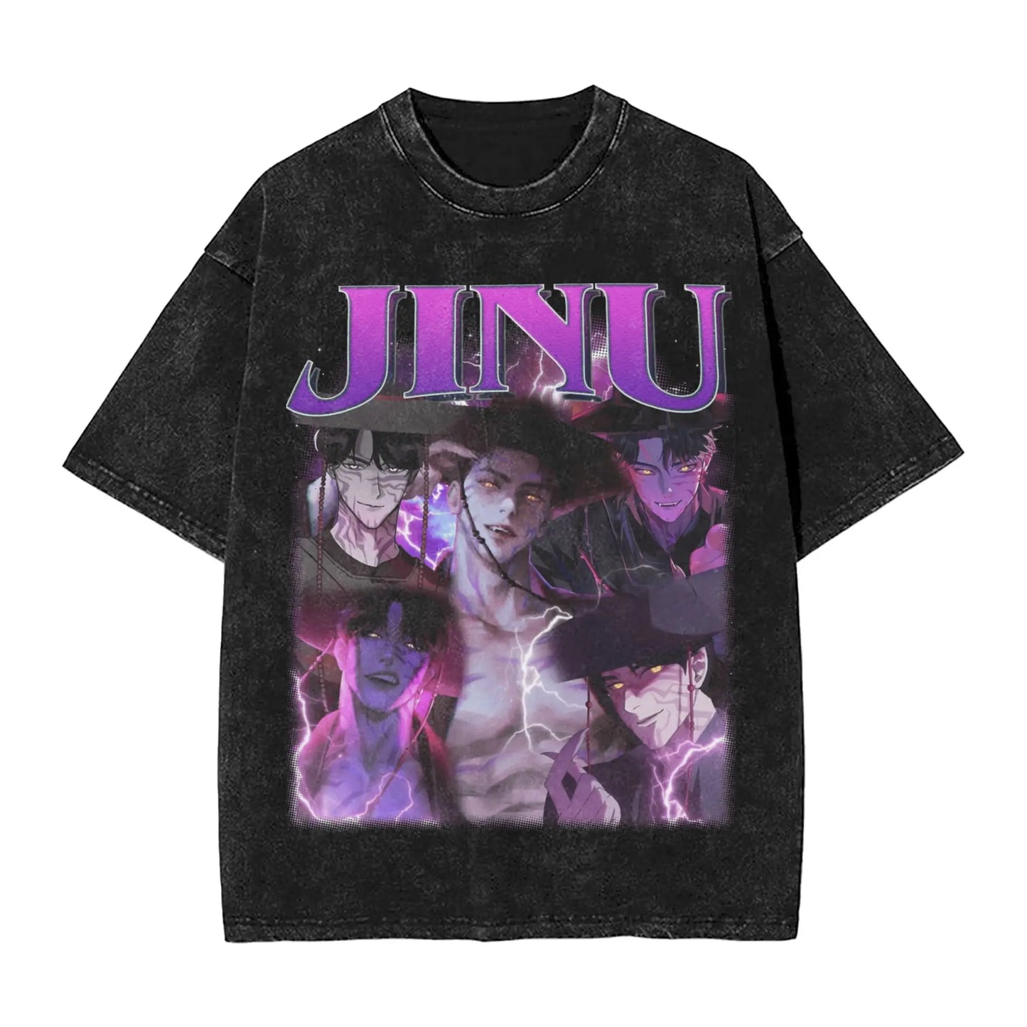 JINU Saja Boys Kpop Demon Hunters T-Shirt Men O Neck Cotton T Shirt I Made It for the Tiger But the Bird Keeps Taking It Tees