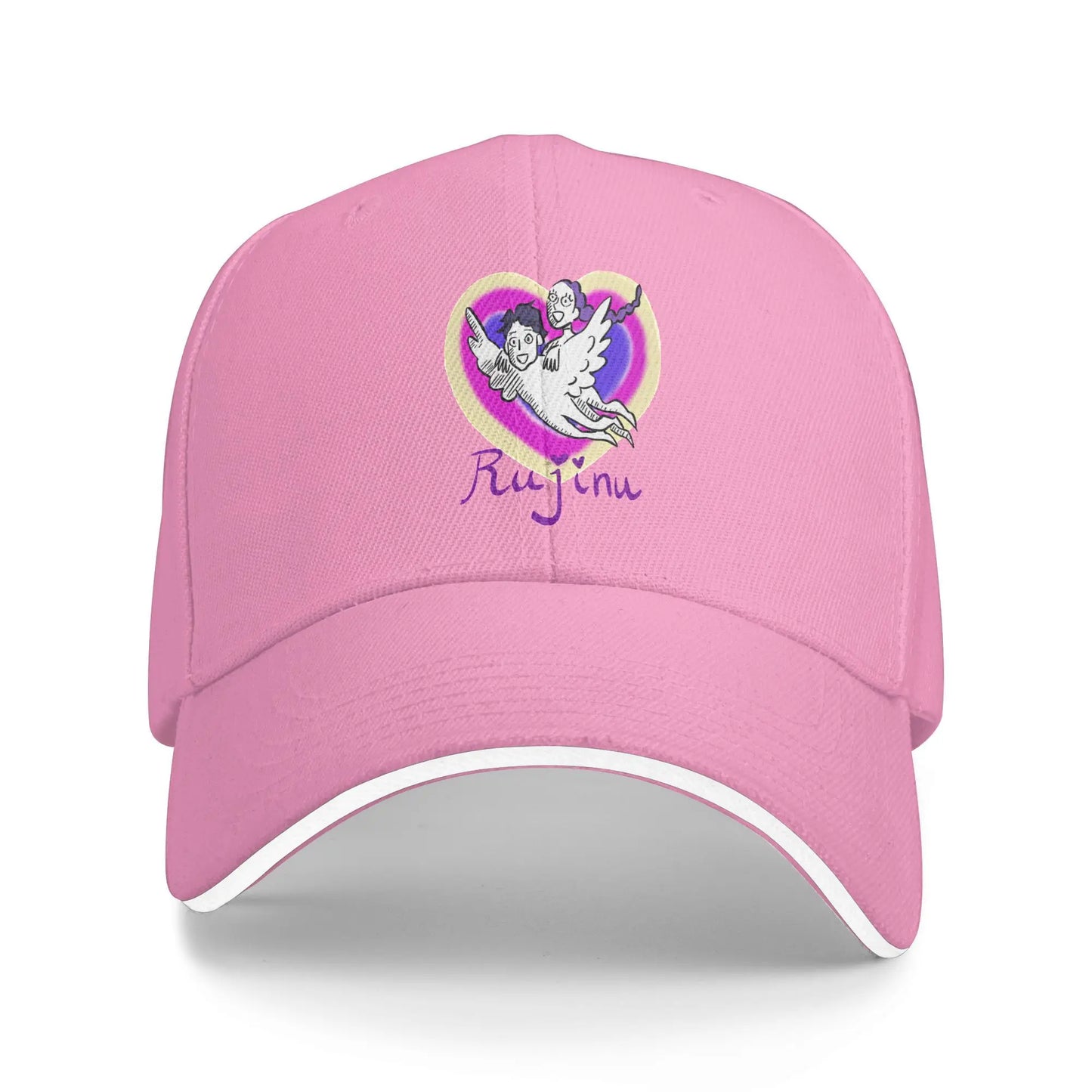 Summer Kpop Demon Hunters Rujinu Baseball Cap Hiking Fishing Fashion Print Sun Trucker Hat Unisex Men Wholesale Baseball Caps