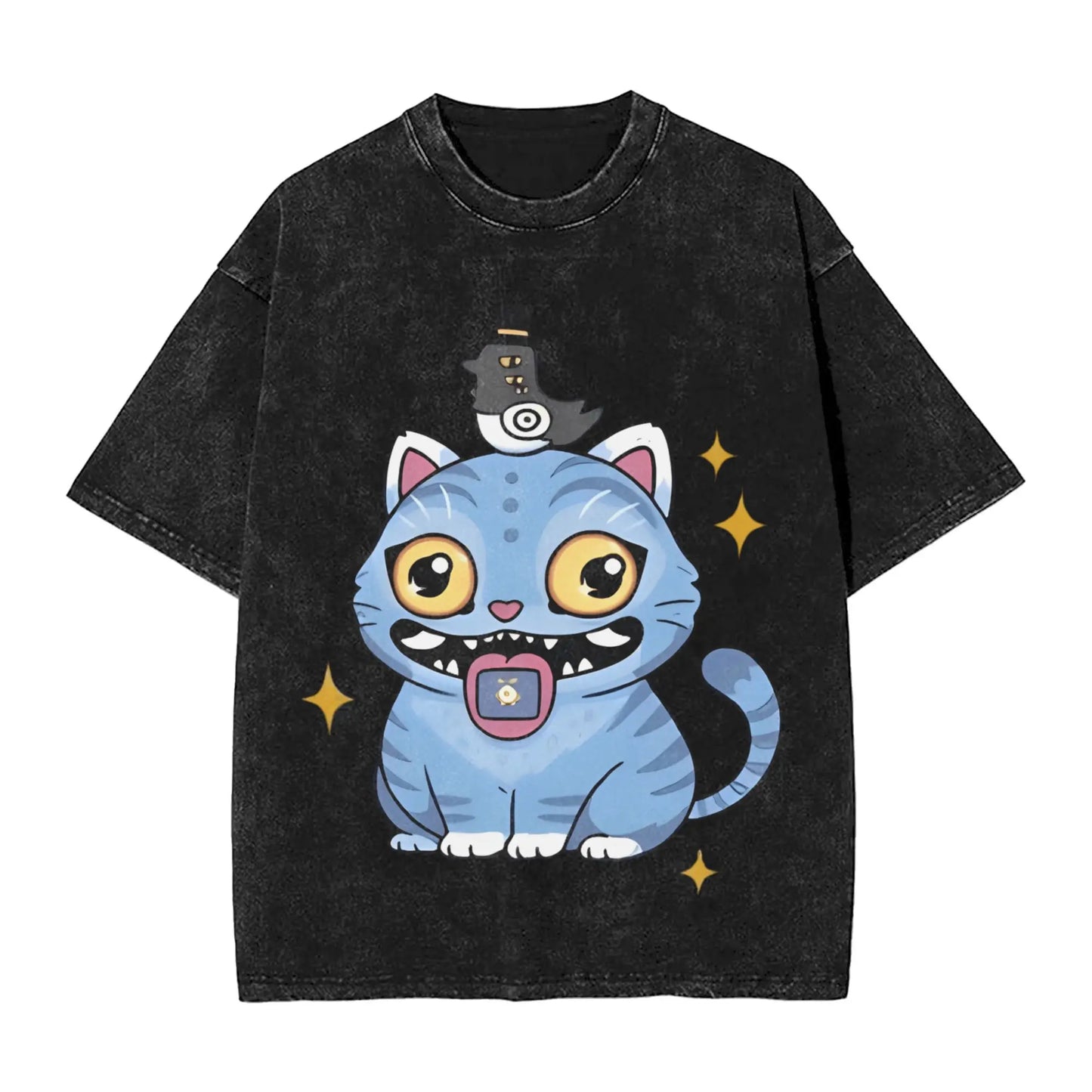 JINU Saja Boys Kpop Demon Hunters T-Shirt Men O Neck Cotton T Shirt I Made It for the Tiger But the Bird Keeps Taking It Tees