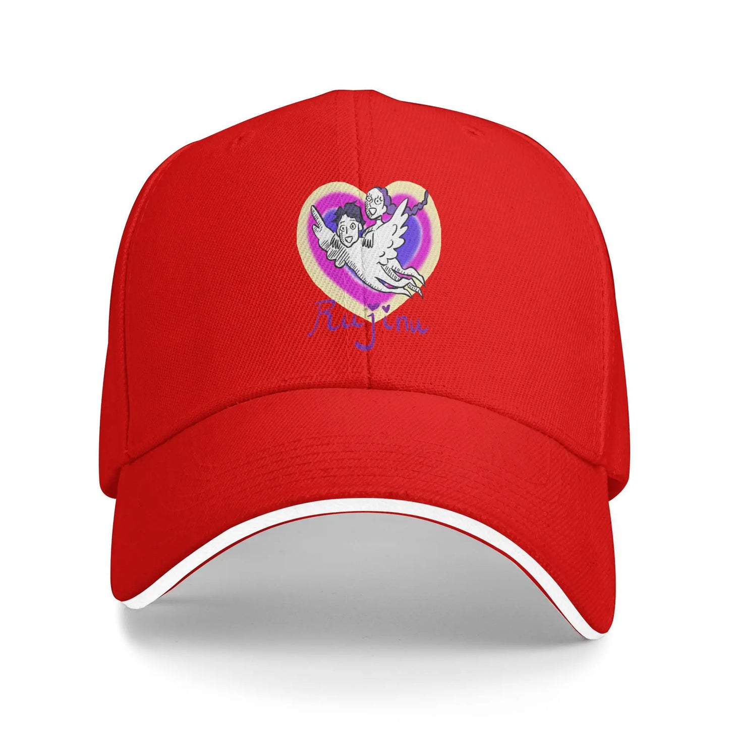 Summer Kpop Demon Hunters Rujinu Baseball Cap  Hiking Fishing Fashion Print Sun Trucker Hat Unisex Men Wholesale Baseball Caps