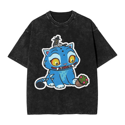 Oversize Saja Boys But Daddy I Love Him Kpop Demon Hunters Outfit T Shirt for Men Women  Washed Cotton Tee Shirts Clothing