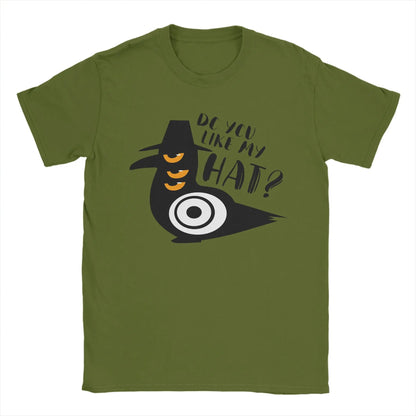 Men's T-Shirt Demon Bird Kpop Demon Hunters Novelty 100% Cotton Tee Shirt Short Sleeve  T Shirts Crew Neck Tops Plus Size