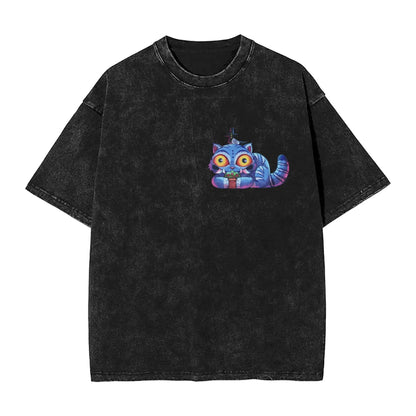 JINU Saja Boys Kpop Demon Hunters T-Shirt Men O Neck Cotton T Shirt I Made It for the Tiger But the Bird Keeps Taking It Tees