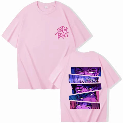 Kpop Demon Hunter Men's Anime Graphic T Shirts Summer Crew Neck Man Woman T-Shirt Homme Casual Daily Trendy Unisex Tees Y2k Tops