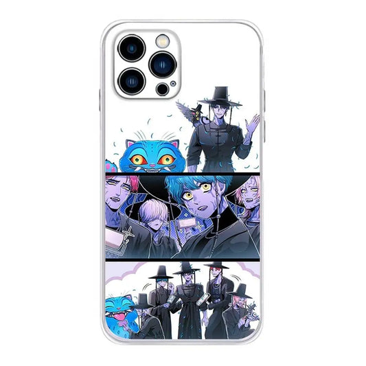 KPop D-Demon H-Hunters Phone Case For iPhone 16 &15, Plus,Pro,Max,XR,XS,Plus,E,Mini Transparent Soft Cover
