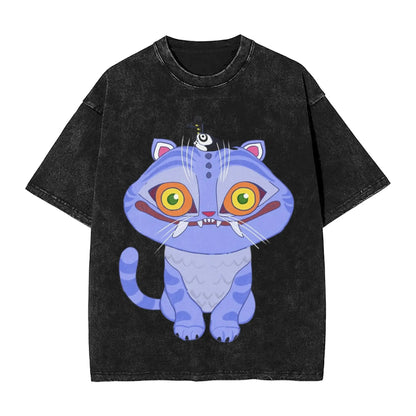 Oversize Saja Boys But Daddy I Love Him Kpop Demon Hunters Outfit T Shirt for Men Women  Washed Cotton Tee Shirts Clothing