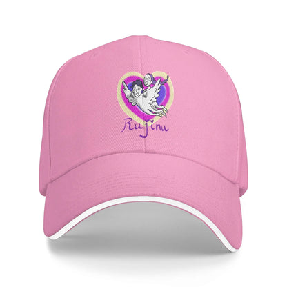 Summer Kpop Demon Hunters Rujinu Baseball Cap  Hiking Fishing Fashion Print Sun Trucker Hat Unisex Men Wholesale Baseball Caps