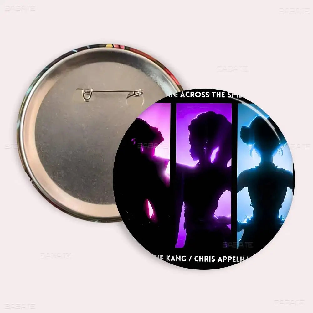 Popular Anime K-Pop D-demon H-hunters Creative Tinplate Soft Button Pins Animal Icon Brooch Lapel Backpack Badge
